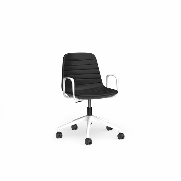 Sofia Chair with Gas Lift Castor Base (with arm) Education & Training