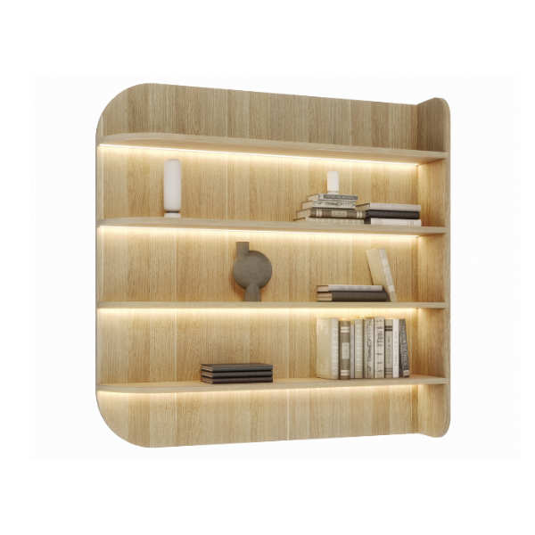 Dahlia Curved Wall Shelf Shelving