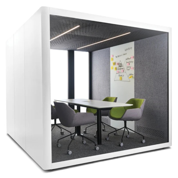 INAPOD ONE M-POD 1-8 PERSON MEETING POD Booth & Pods INAPOD ONE M-POD 1-8 PERSON MEETING POD Booth & Pods